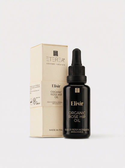 Organic Rose Hip Oil by Eterea — product photo on white background