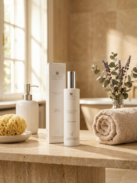 Emulsione corpo Prodigious Helix Body Active by Eterea — hero product photo