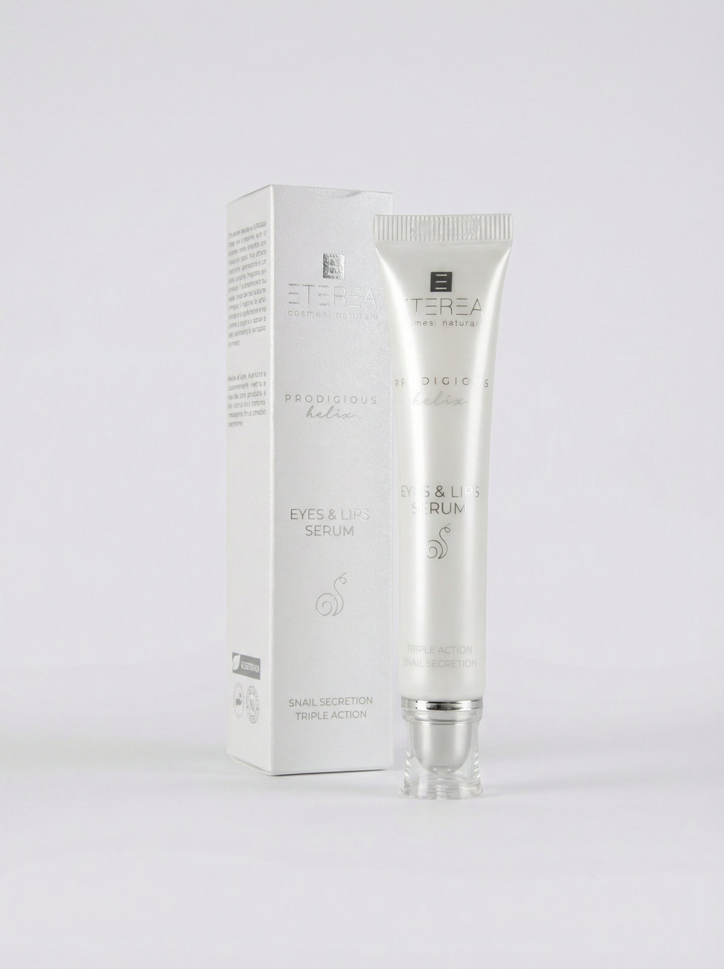 Trattamento contorno occhi e labbra Prodigious Helix Eyes & Lips Serum by Eterea — product photo on white background