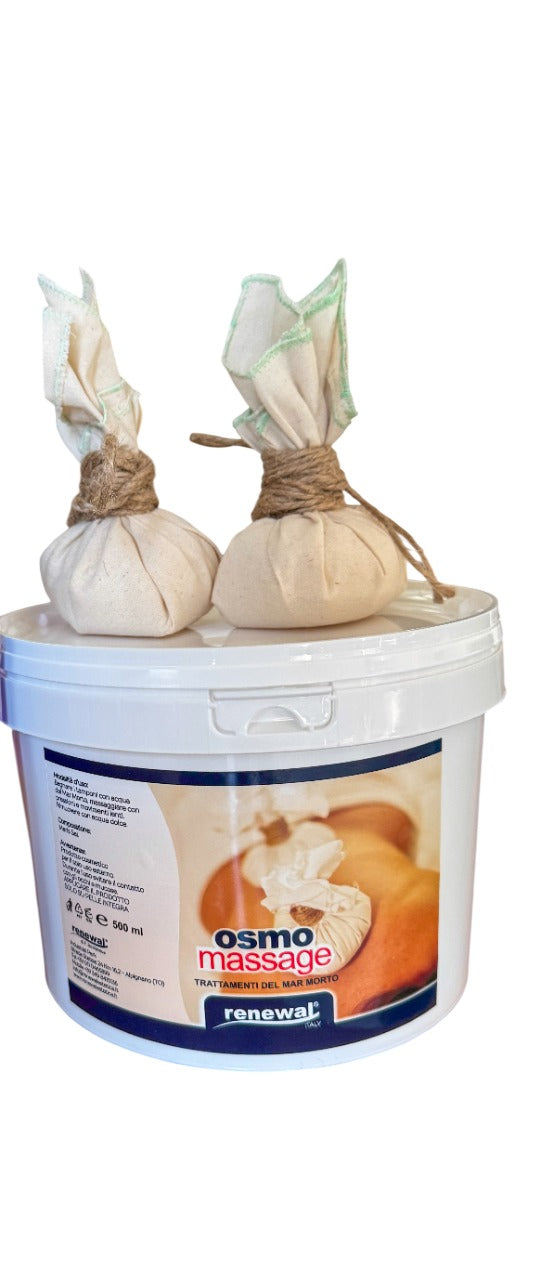 Osmomassage Kit Massaggio con Sale del Mar Morto, 5 Coppie