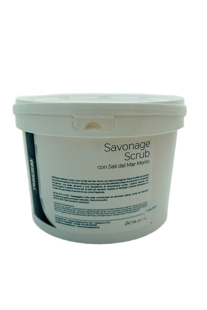Savonage Scrub Corpo con Sali del Mar Morto