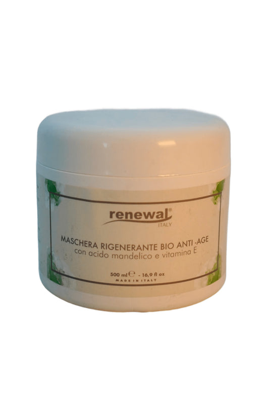 Maschera Viso Bio Anti-Age con Acido Mandelico e Vitamina E