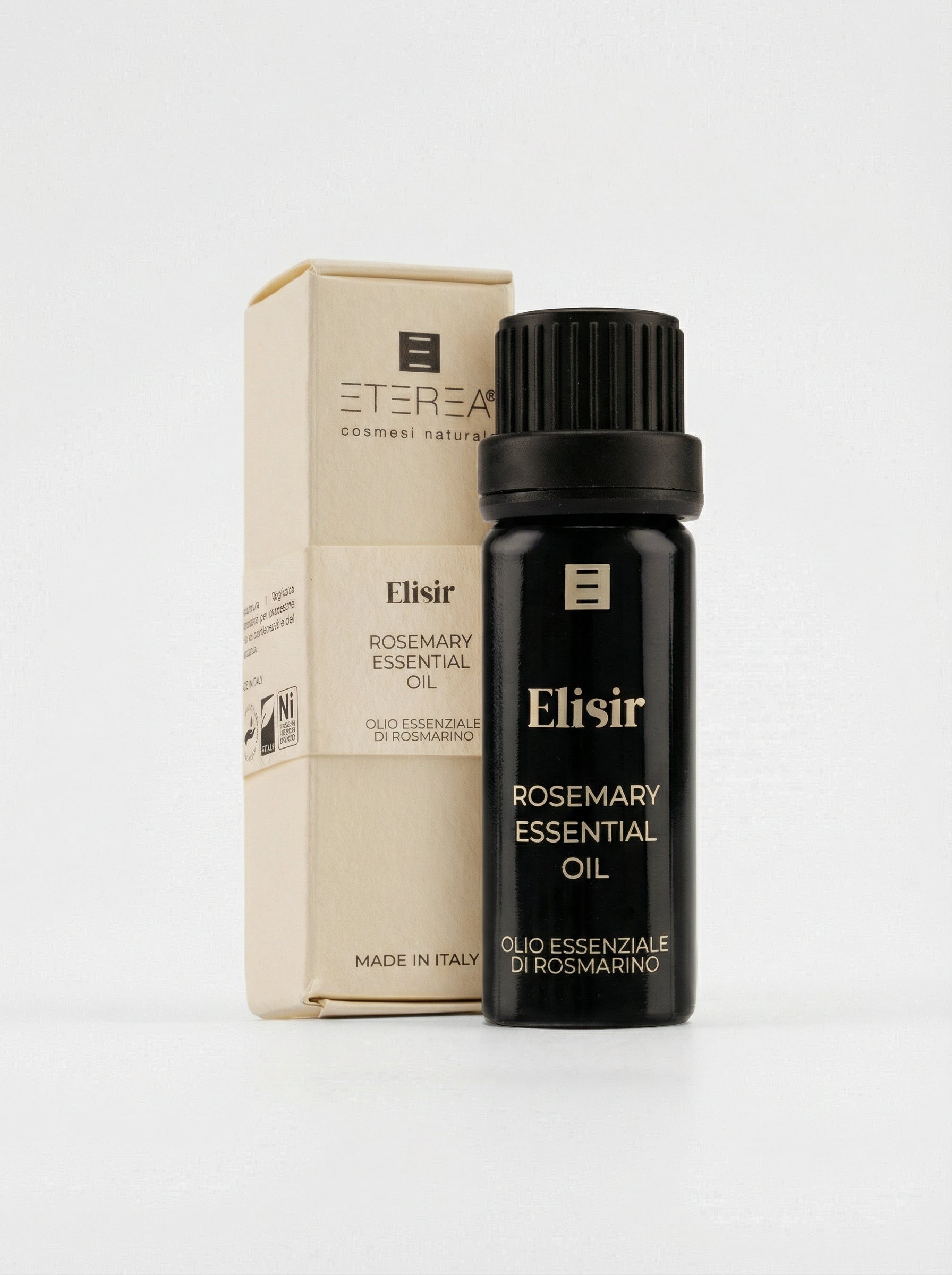 Rosemary essential Oil by Eterea — product photo on white background