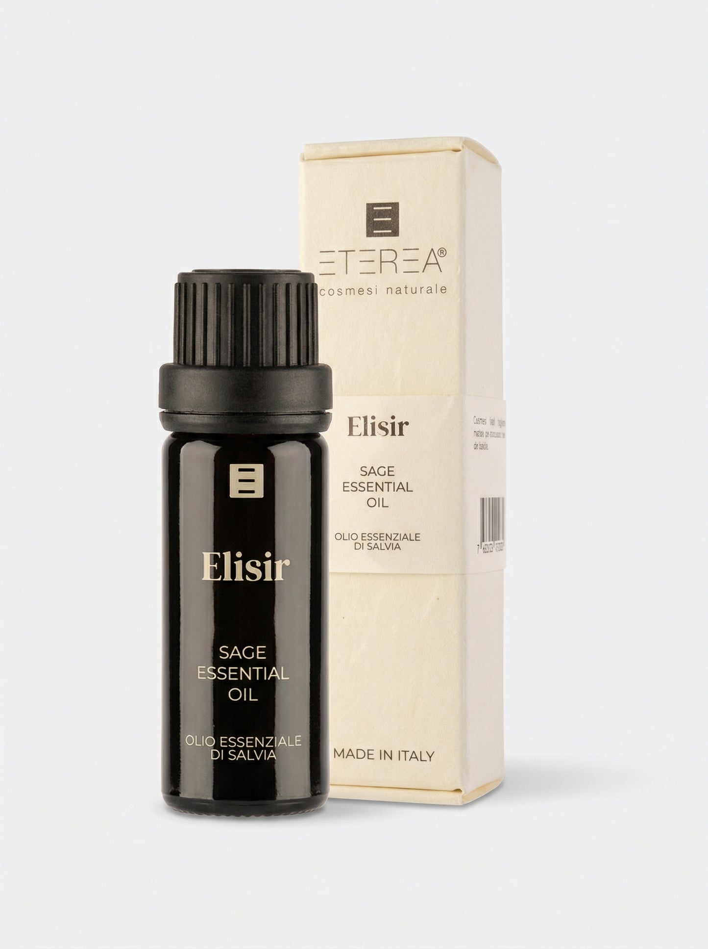 Sage essential Oil by Eterea — product photo on white background