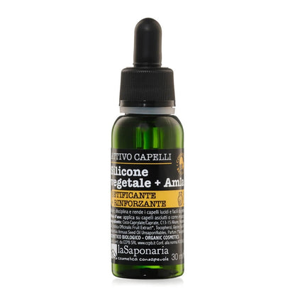 Silicone vegetale + Amla - Olio Capelli Setificante e Rinforzante