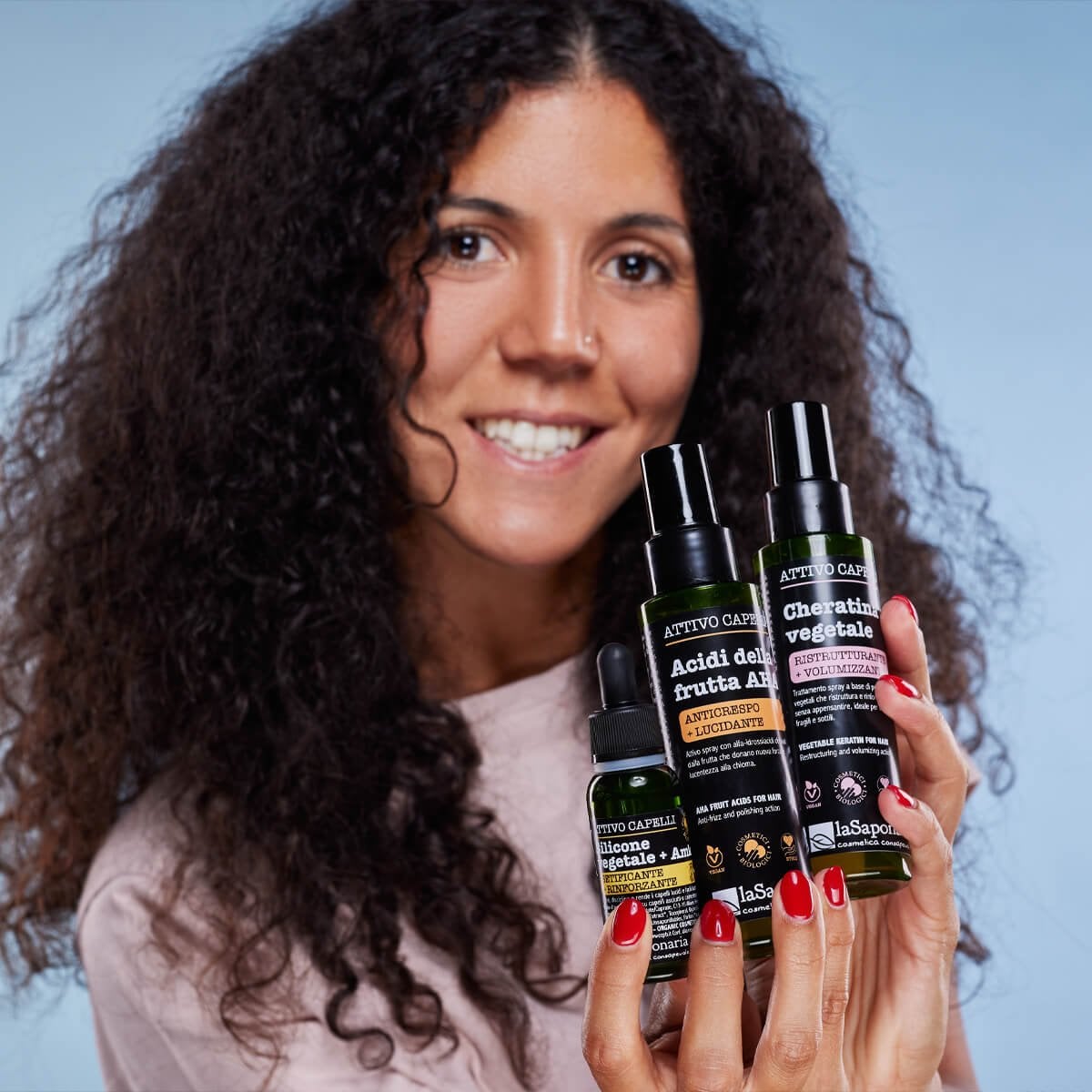 Cheratina vegetale - Attivo Capelli Spray Ristrutturante e Volumizzante