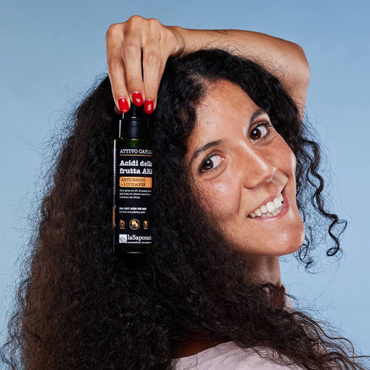 Acidi della frutta AHA - Spray Capelli Anticrespo Lucidante