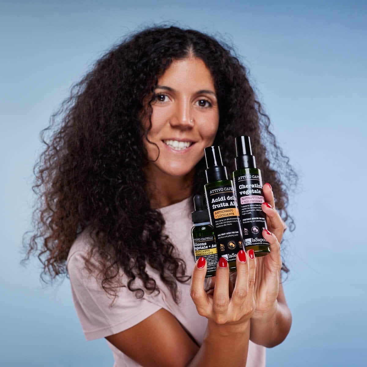 Acidi della frutta AHA - Spray Capelli Anticrespo Lucidante