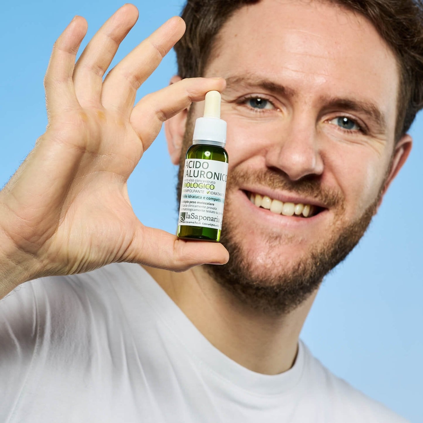 Acido Ialuronico - Multiplo Peso Molecolare Siero Viso Rimpolpante