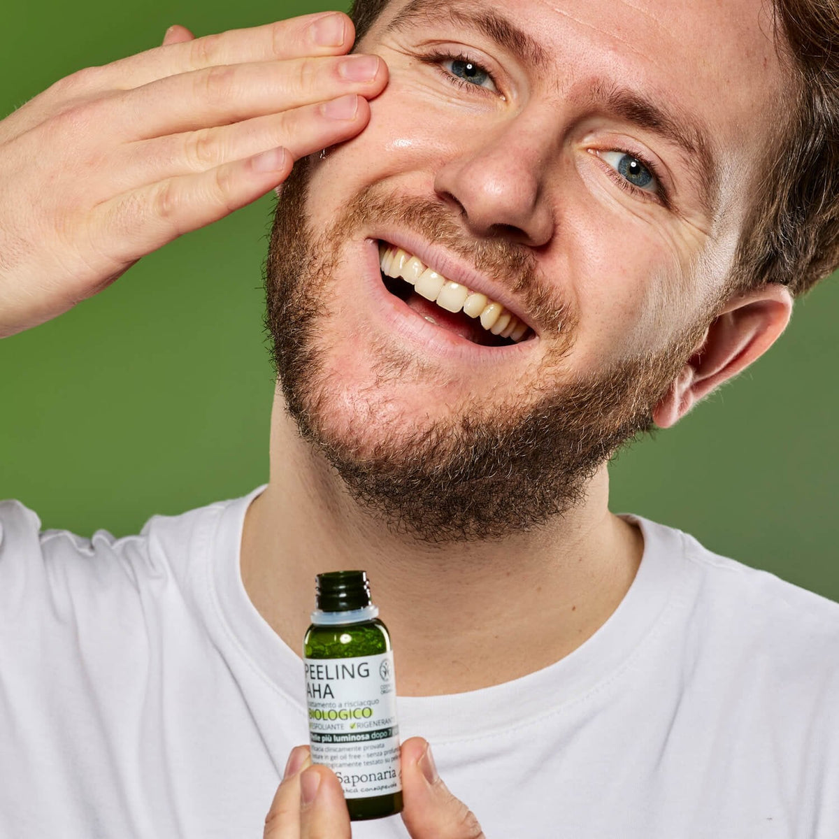 Peeling AHA Esfoliante Viso Biologico Rigenerante