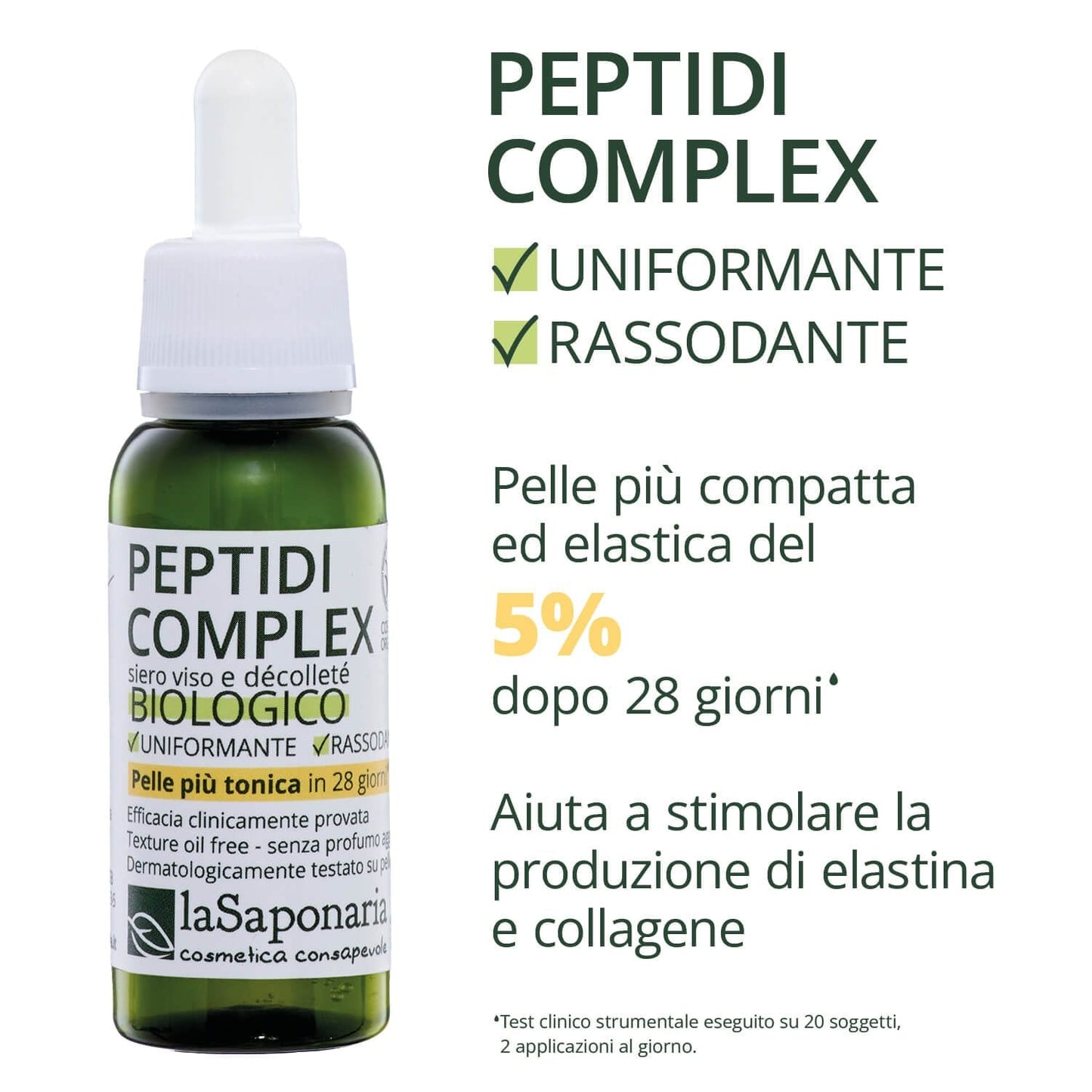 Peptidi Complex Siero Viso Rassodante e Tonificante