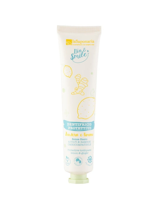 Dentifricio Protettivo Zenzero&Limone - Remineralizzante Omeocompatibile