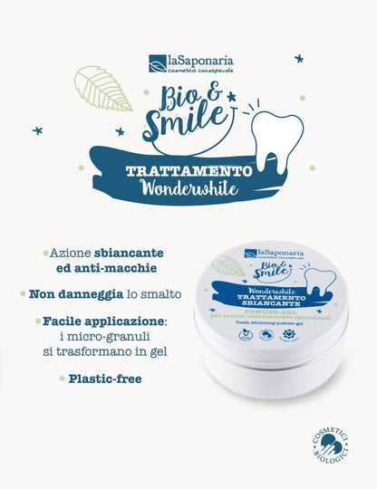 WonderWhite Trattamento Sbiancante Denti Powder-Gel