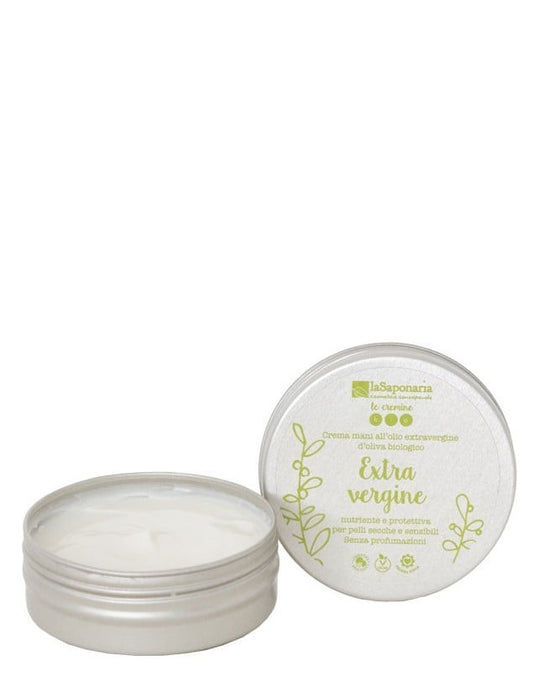 Crema mani extravergine - Crema Mani Nutriente Protettiva Senza Profumo
