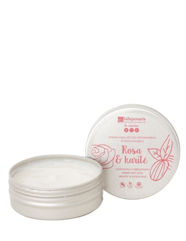 Crema Mani Rosa e Karité Nutriente e Rigenerante