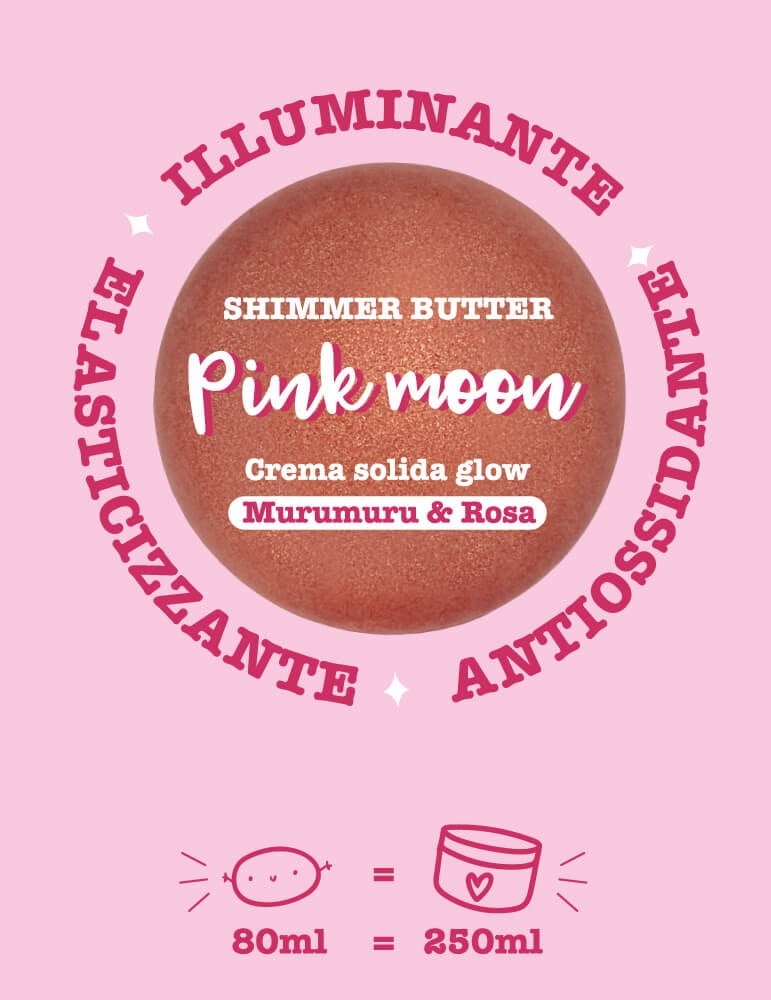 Pink Moon Crema Corpo Solida Illuminante