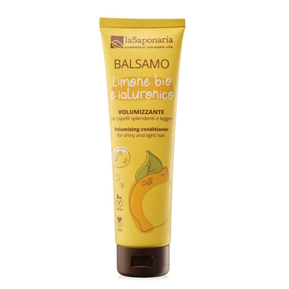 Balsamo capelli volumizzante Limone Bio - Idratante e Purificante