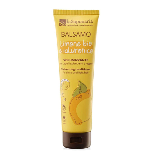 Balsamo capelli volumizzante Limone Bio - Idratante e Purificante