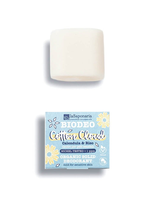 Biodeo Cotton Cloud Deodorante Solido Pelli Sensibili