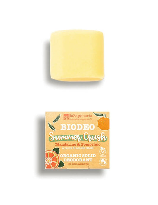 Biodeo Summer Crush - Deodorante Solido Fruttato Efficace