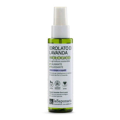 Idrolato di lavanda bio - Tonico Viso e Capelli Lenitivo Rinfrescante
