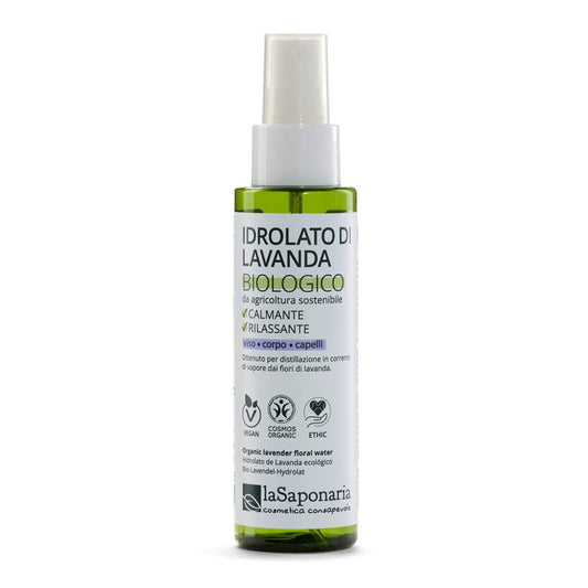 Idrolato di lavanda bio - Tonico Viso e Capelli Lenitivo Rinfrescante