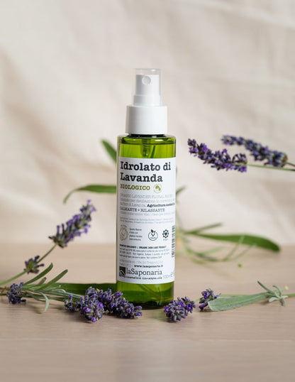 Idrolato di lavanda bio - Tonico Viso e Capelli Lenitivo Rinfrescante