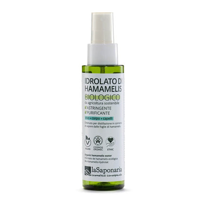 Idrolato di Hamamelis Bio - Tonico Astringente e Lenitivo Viso