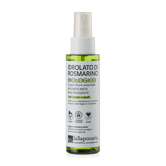 Idrolato di Rosmarino Bio Dermopurificante Viso e Capelli