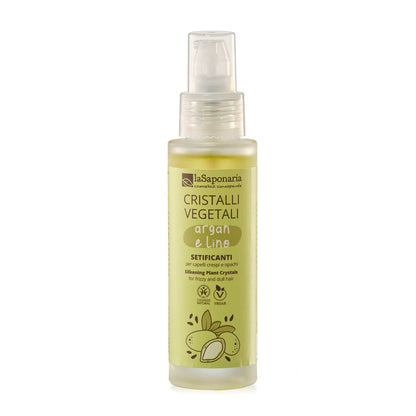 Cristalli vegetali - ARGAN E LINO Capelli Nutriente Disciplinante