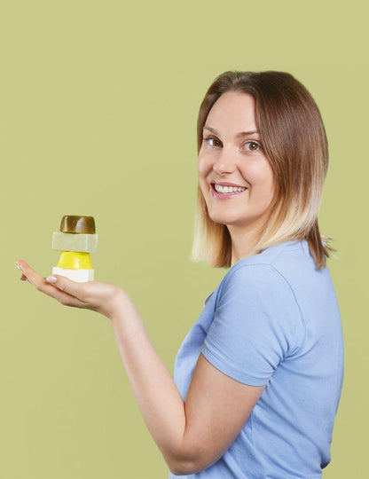 Balsamo Solido cocco Bio e amla - Ristrutturante e Nutriente