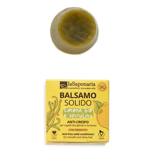 Balsamo solido Anti-crespo Capelli Districante Lucidante