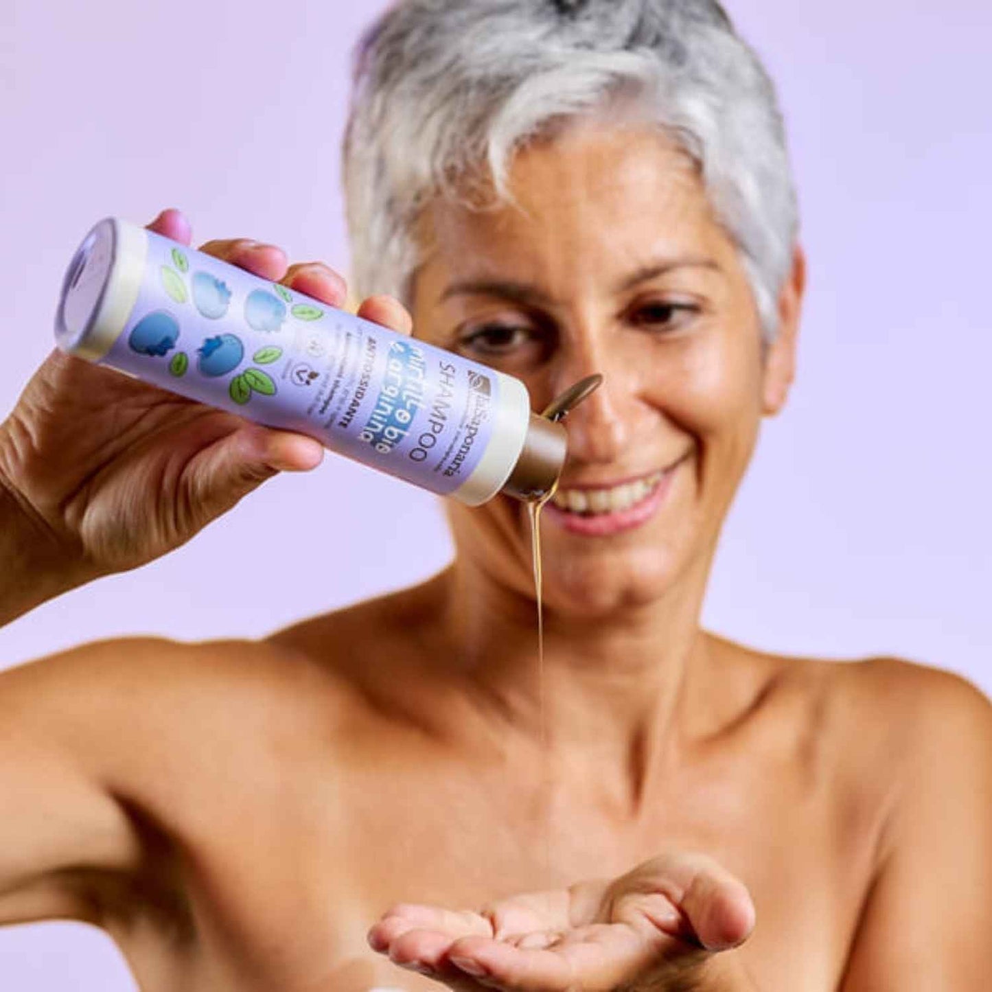 Maschera capelli anti-giallo Neutralizzante Bio per toni freddi