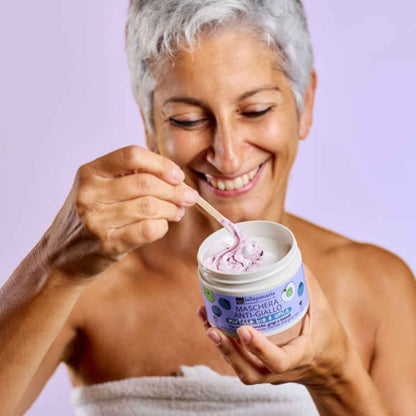 Maschera capelli anti-giallo Neutralizzante Bio per toni freddi