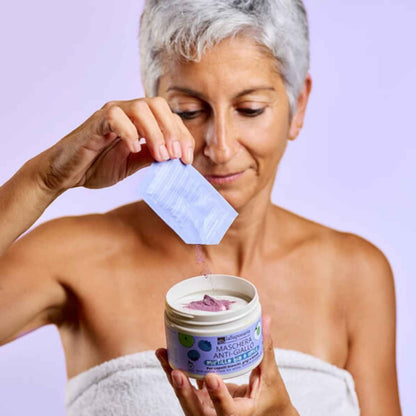 Maschera capelli anti-giallo Neutralizzante Bio per toni freddi
