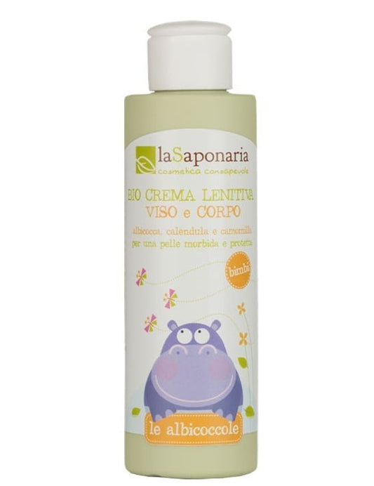 Crema biologica lenitiva viso e corpo per Pelli Sensibili e Bebè