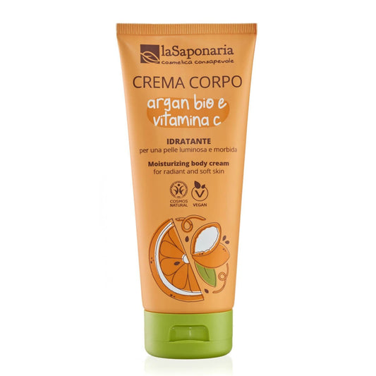 Crema Corpo Idratante – Argan Bio e Vitamina C - Illuminante
