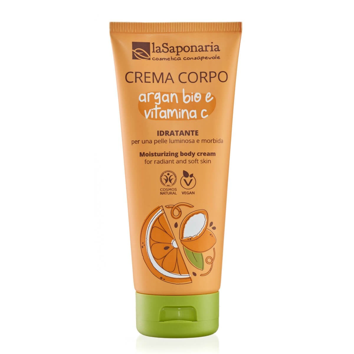 Crema Corpo Idratante – Argan Bio e Vitamina C - Illuminante
