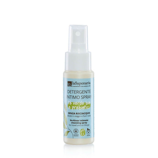 Detergente Intimo Spray senza risciacquo Tè verde bio & Prebiotici pH 5.5