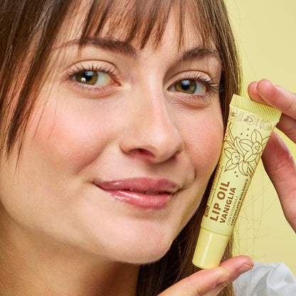 Lip Oil Protettivo e Nutriente Vaniglia con Vitamina E