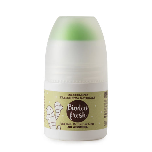 Biodeo Fresh - Deodorante Naturale Tea tree, Zenzero e Lime