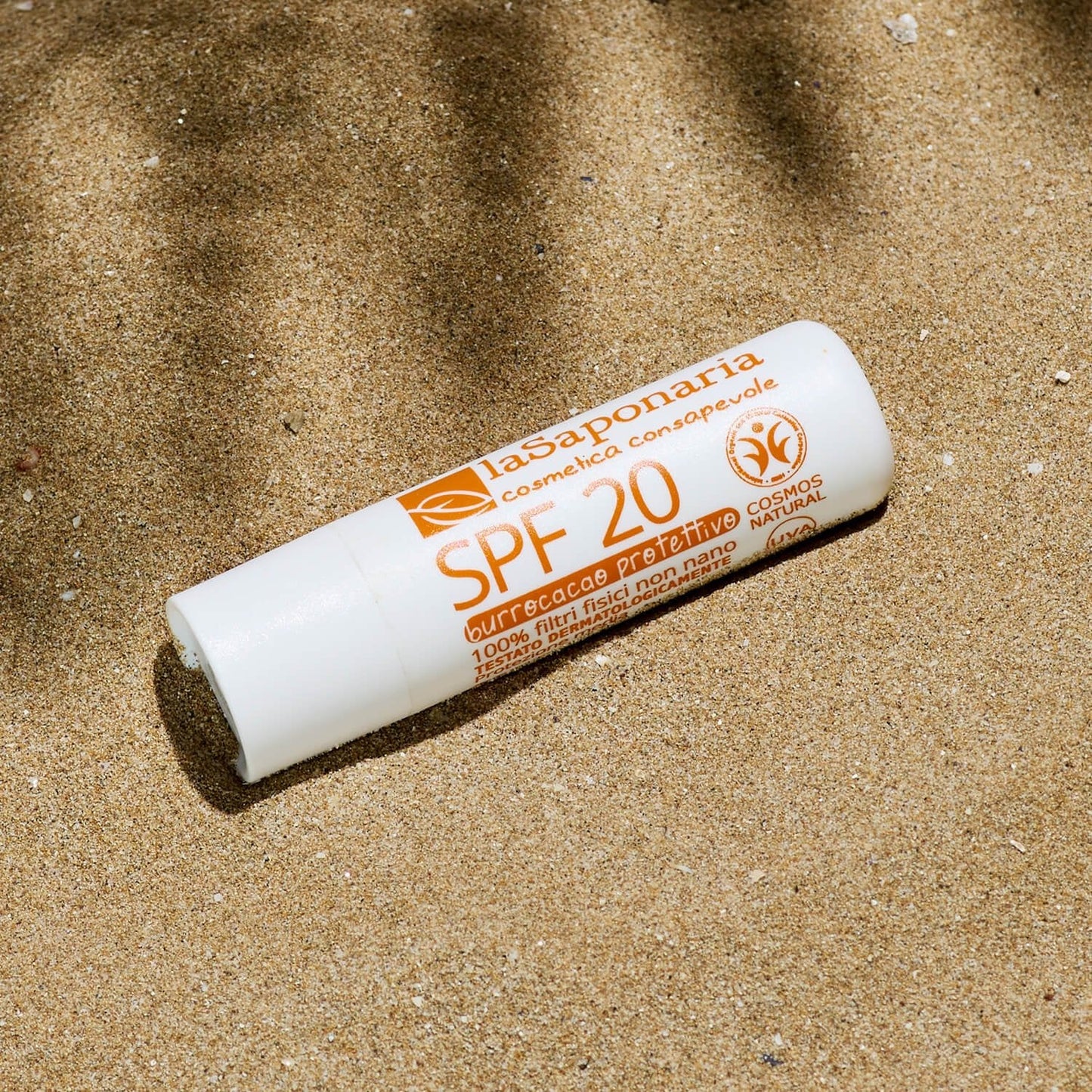 Biocao protettivo SPF 20 Burrocacao con Protezione Solare Labbra
