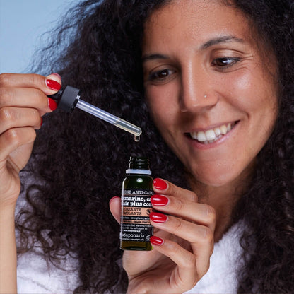 Lozione Capelli Anti Caduta al Rosmarino - Rinforzante Naturale