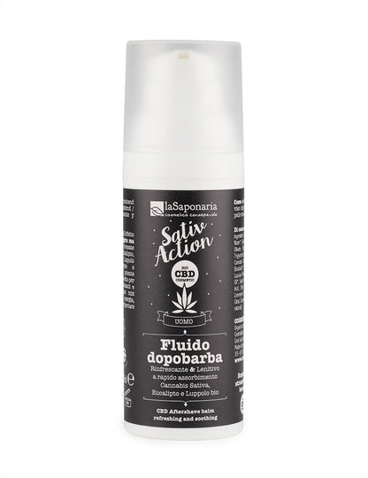 Fluido Dopobarba con CBD Rinfrescante e Lenitivo