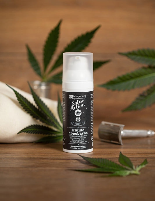 Fluido Dopobarba con CBD Rinfrescante e Lenitivo