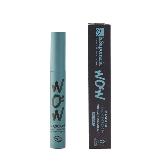 Mascara nero Arancio Bio e Jojoba volume e lunghezza
