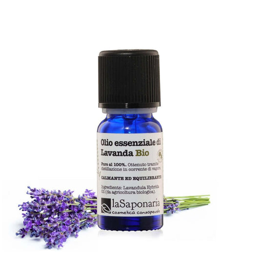 Olio essenziale di lavanda BIO Puro Equilibrante Rilassante