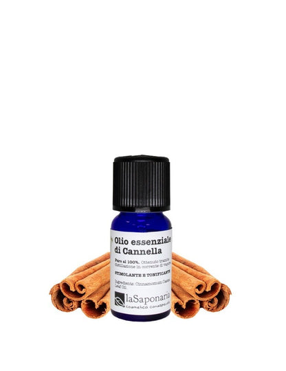 Olio essenziale di Cannella Puro, Stimolante e Tonificante