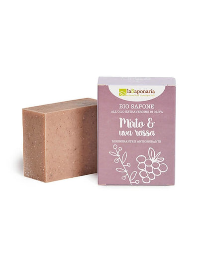 Sapone Uva Rossa Bio e Mirto e Tonificante Antiossidante