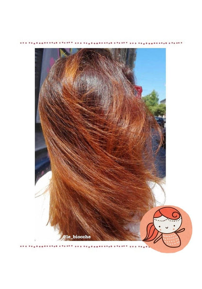 Tinta vegetale color melograno "Durga" - Colore Rosso Bio e Naturale